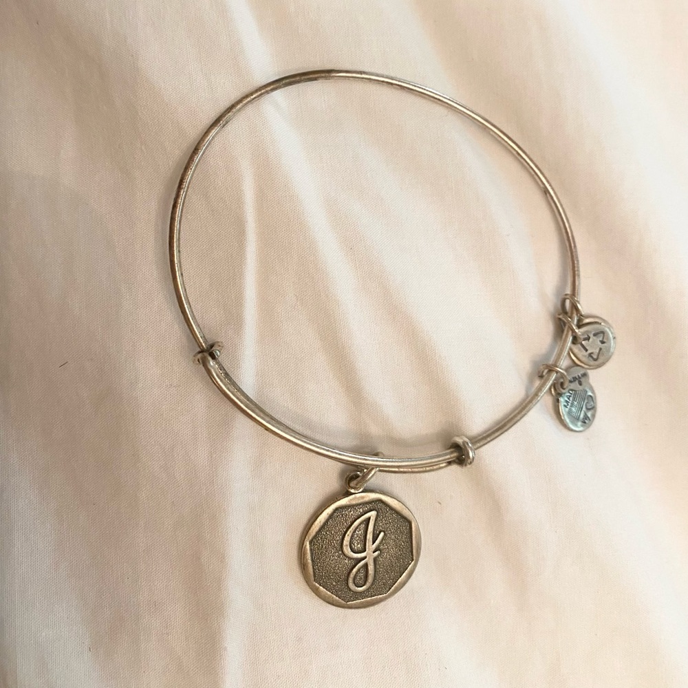 Alex and Ani ‘J’ Initial Charm Bracelet